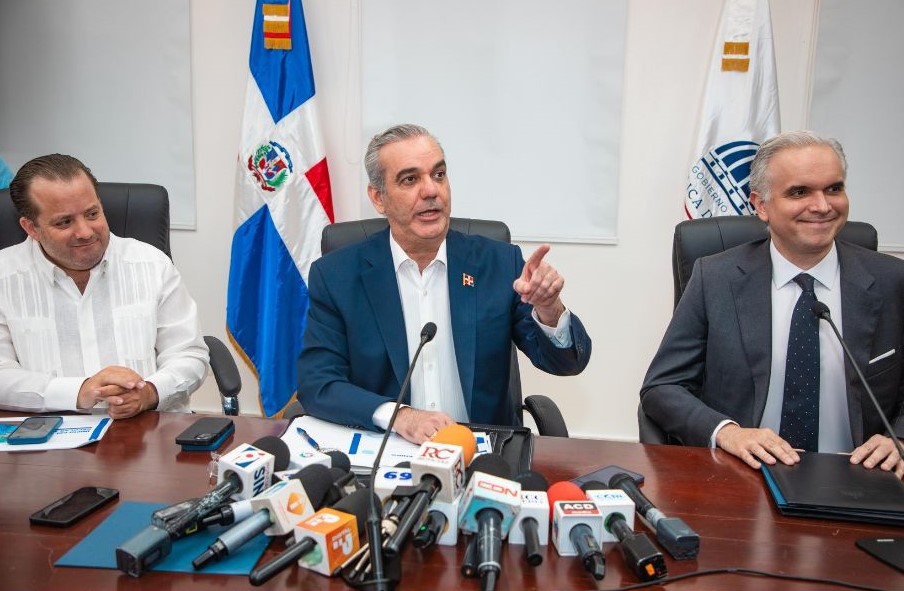 El presidente de la República, Luis Abinader