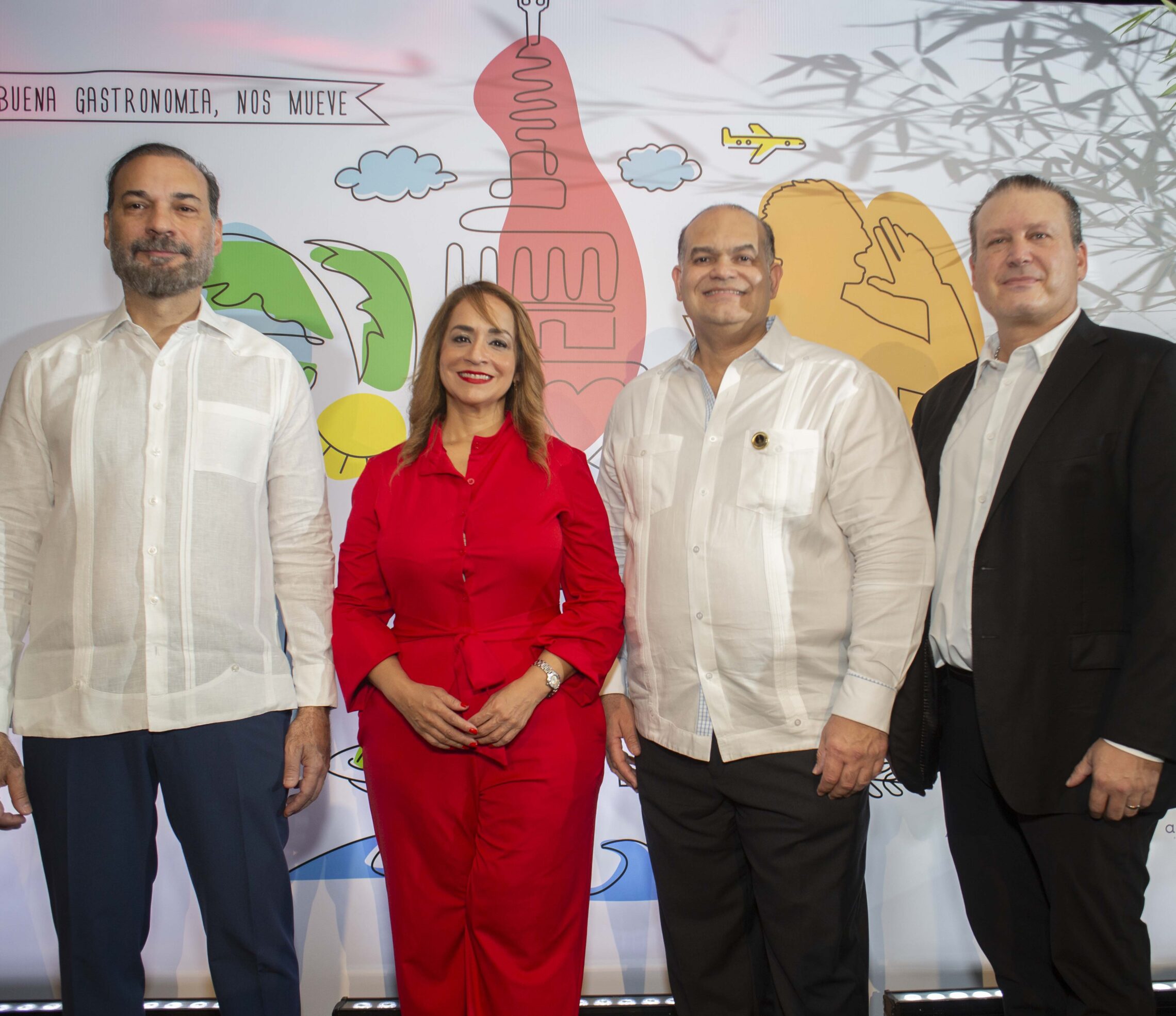 Omar Cepeda, Aguie Lendor, David Núñez y Giancarlo Bonarelli