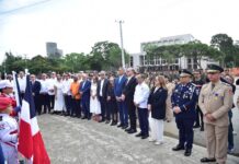 Autoridades de Santiago celebran el 163 aniversario de la Restauración de la Republica SANTIAGO DE LOS CABALLEROS